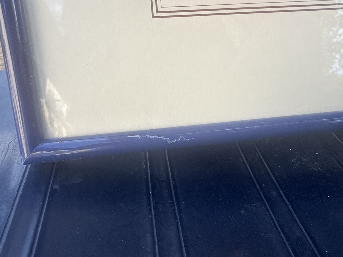 Cornici: Bilderrahmen blau 30x40 cm – Nuovo (secondo la descrizione) da Zürich venduto da Pingu333 1