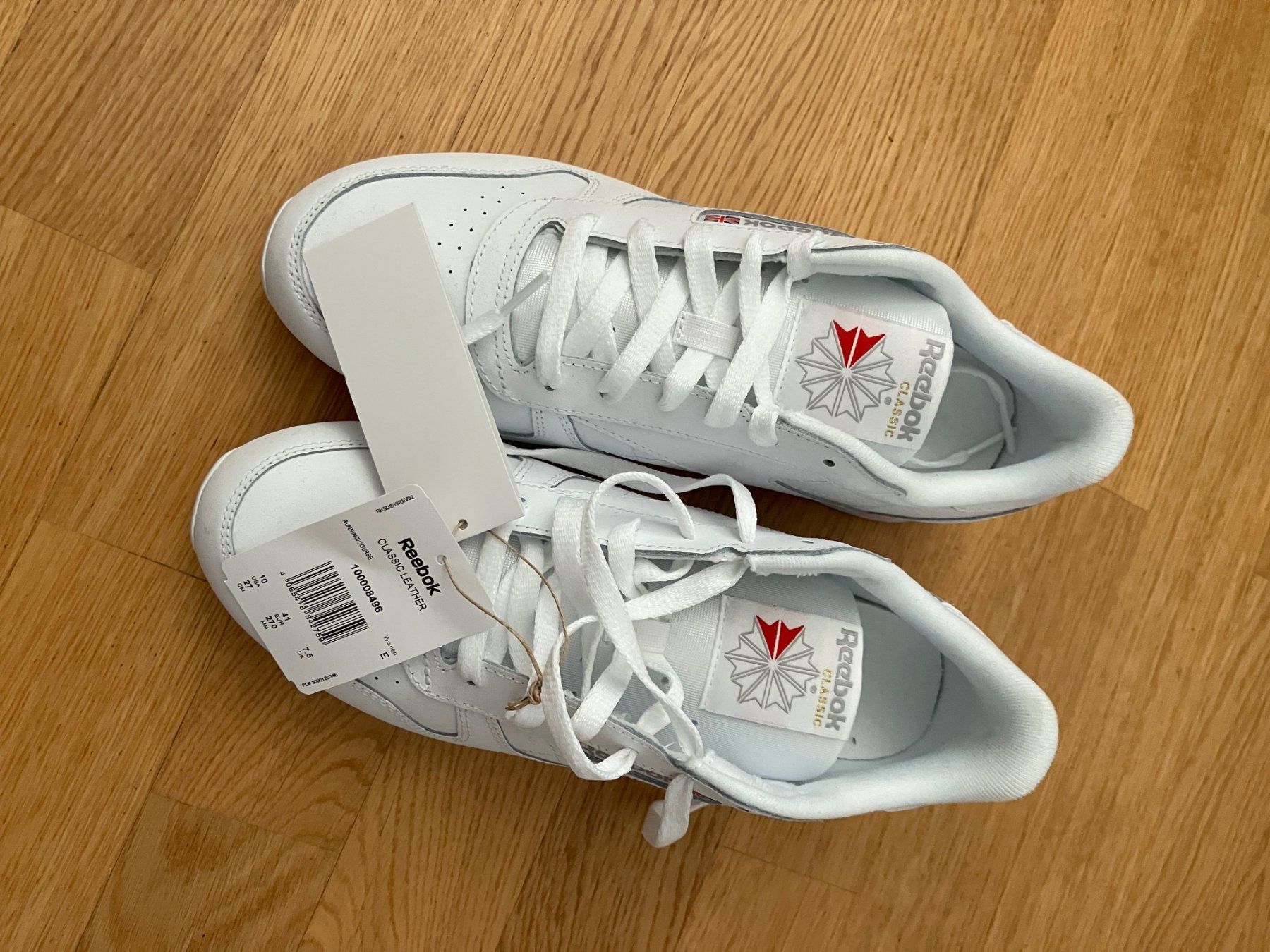 Reebok Scarpe da uomo: Reebok Classic leather (Grösse 41) – Nuovo (secondo la descrizione) da Zürich venduto da yanick08