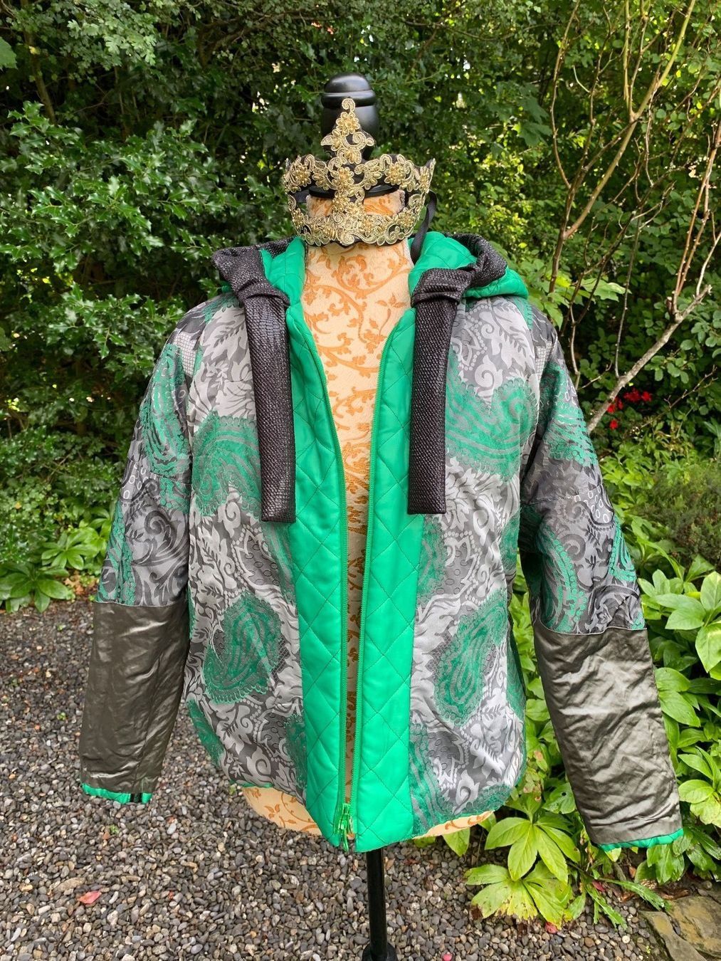 Jacken: Smaragdgrüne beidseitig isolierte Jacke Gr. S/M – Neu (gemäss Beschreibung) aus Füllinsdorf von Sternenblick19 7