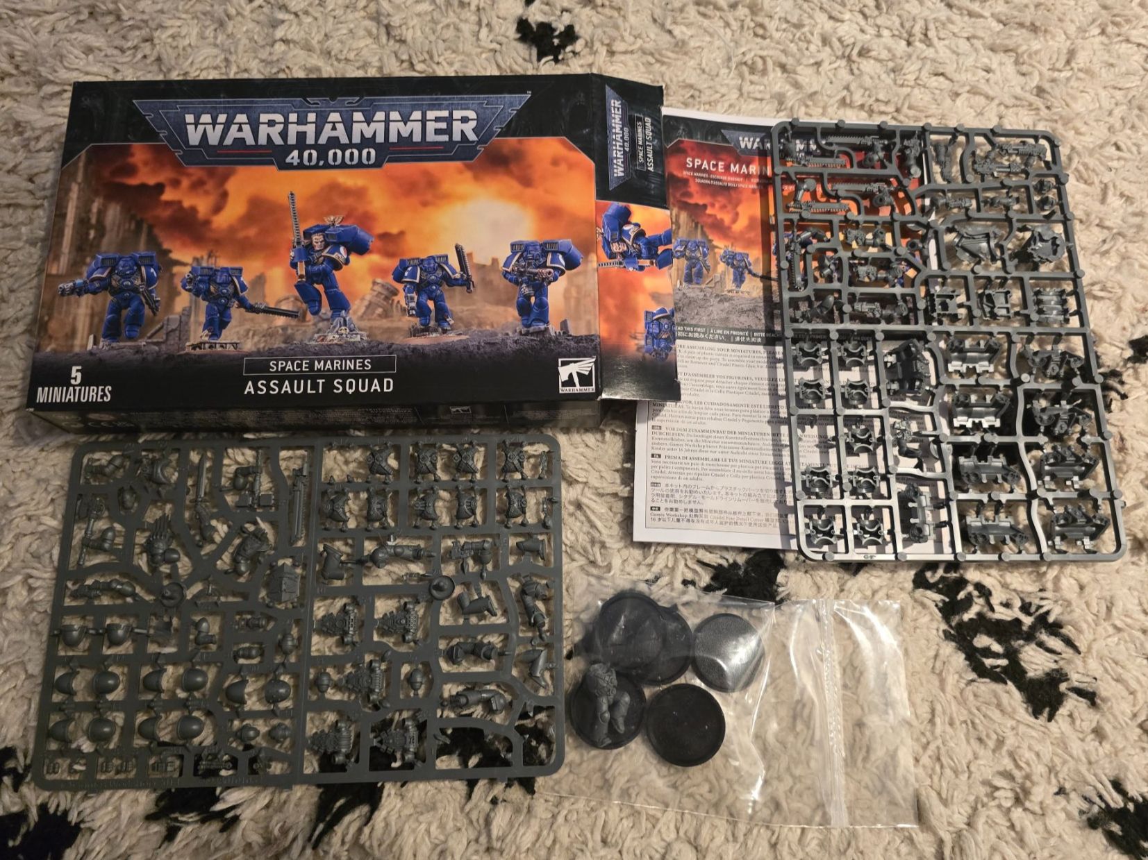 Kit di modellismo & Modellini statici: Warhammer 40k Assault Squad (Firstborn) Rare – Nuovo (secondo la descrizione) da Maur venduto da pet_v5jw 1