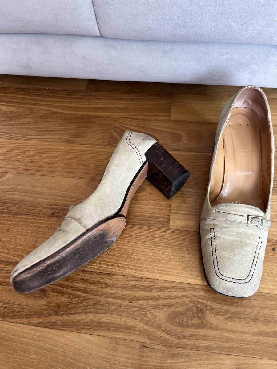 Bally Damenschuhe: Bally Pumps Wildleder Gr. 39 beige – Gebraucht aus Zürich von tsunrise122 1