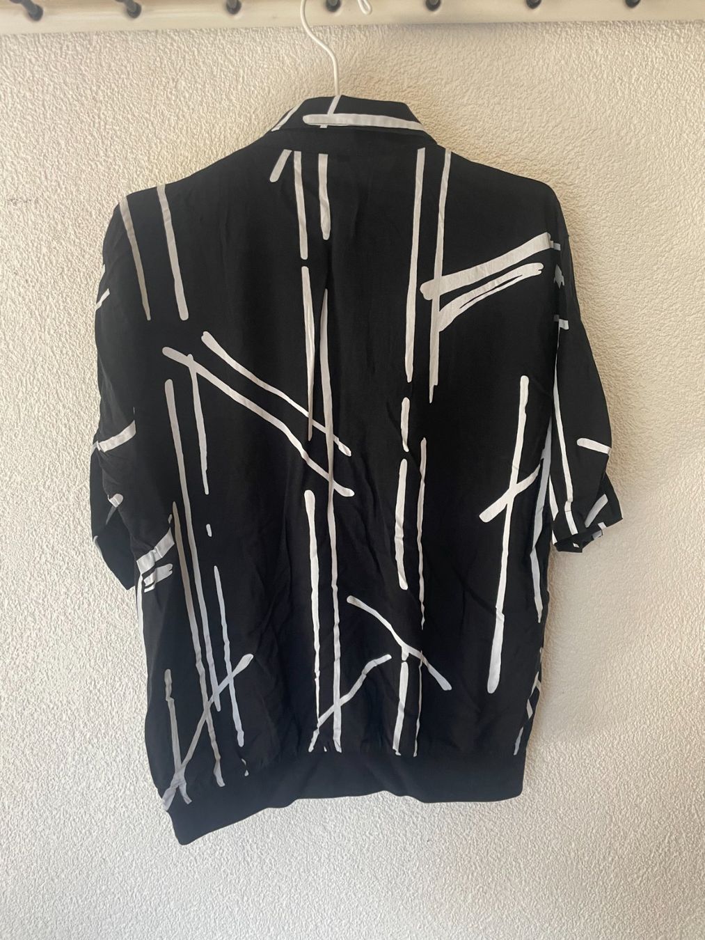Magliette Polo: Vintage Black & white pattern polo size M – Usato da Lausanne venduto da amaury.h 2