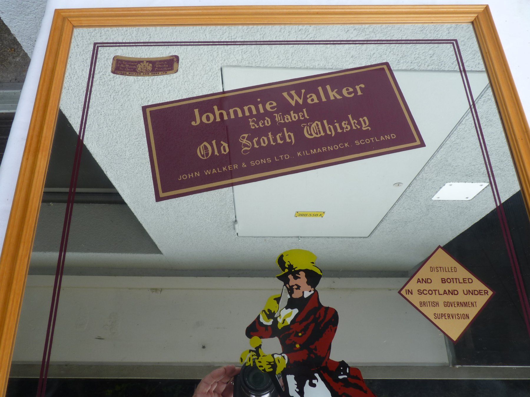 Spiegel: Spiegel Johnny Walker Whisky – Gebraucht aus Küsnacht ZH von zoliboli01 1