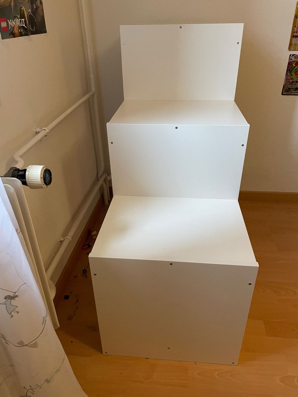 Scaffali: Escalier de rangement enfant IKEA trofast, blanc – Usato da Biel/Bienne venduto da Pokebienne 1