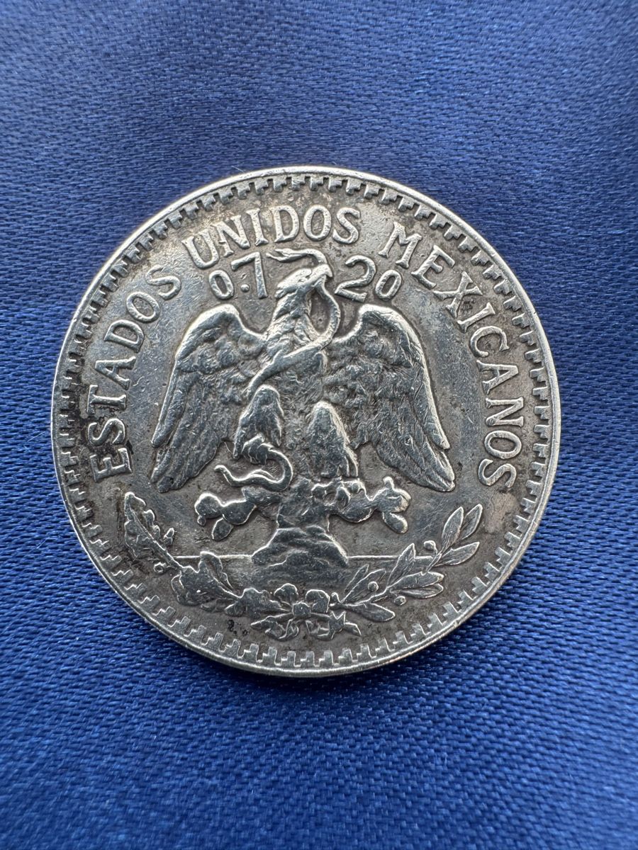Tutti le monete: Silbermünze 1944 - Mexiko - 50 Centavos – Usato da Zürich venduto da azi_93g1