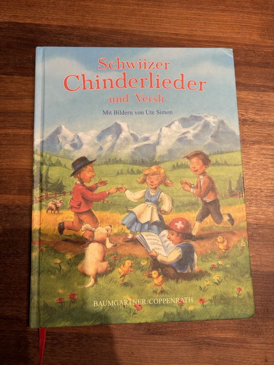 Bücher: Schwiizer Chinderlieder und Versli – Gebraucht aus Beromünster von msklef