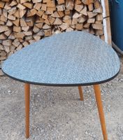 Tisch Dreieckig Holz Metall Guter Zustand 