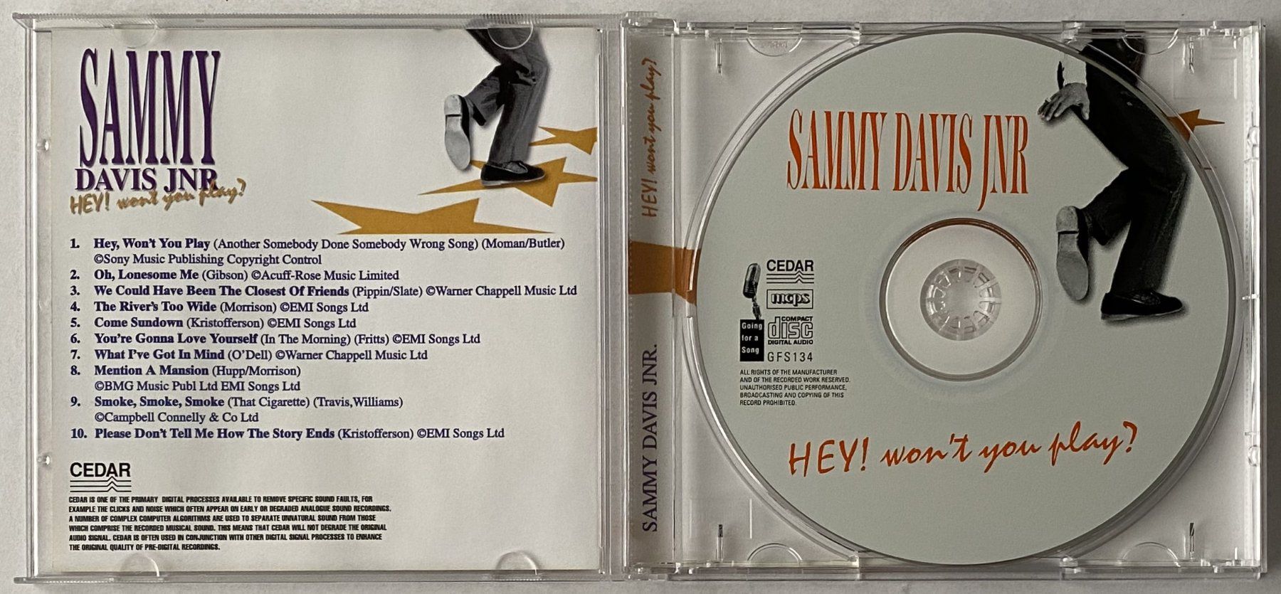 CD: Sammy Davis Jr., Hey! Won't You Play? – Nuovo (secondo la descrizione) da Flums venduto da Asquillo 2