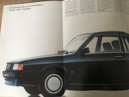 Prospekt Audi 80 8/1984