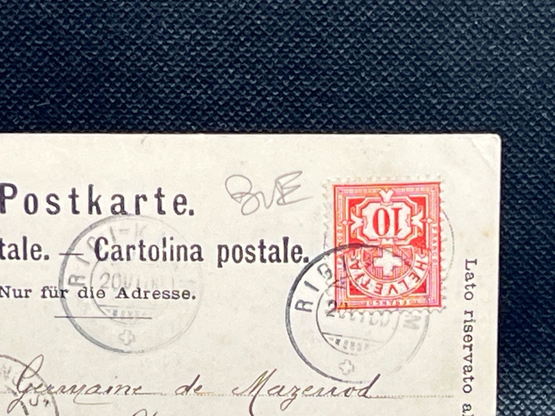 Cartoline postali: Rigi-Kulm: Panorama – Usato da Widnau venduto da Brusi9 2