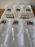 6x Feldschlösschen Hopfenperle Biergläser