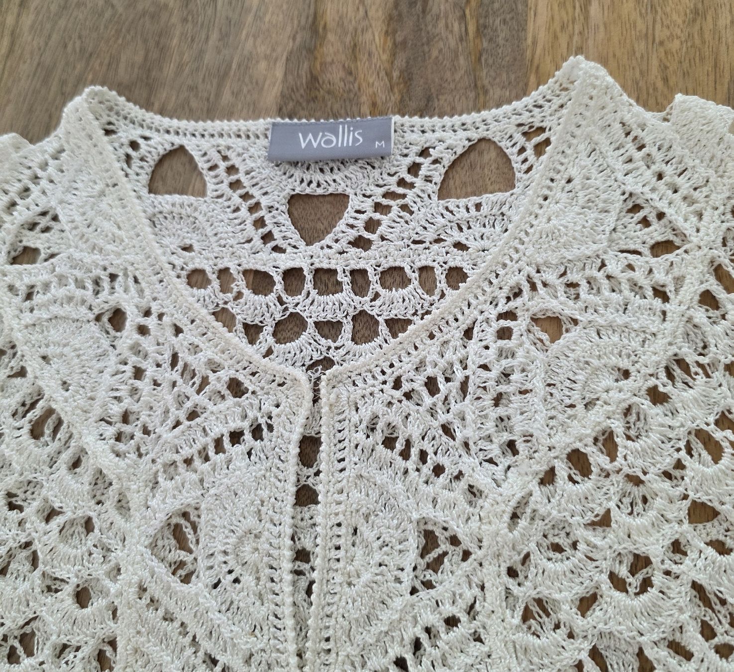 Bolero: Gehäkelte Bolero-Jacke Weiss Gr.M – Usato da Rheinsulz venduto da Gilea 5