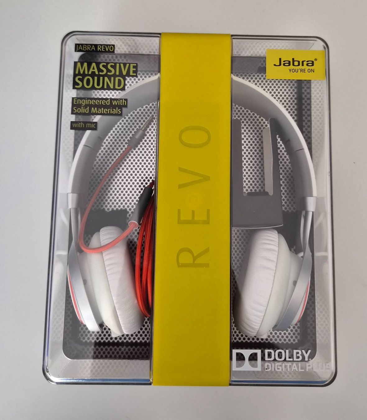 Jabra Cuffie: Jabra Revo Kopfhörer neu mit Mikrofon – Nuovo (secondo la descrizione) da Müntschemier venduto da Conker1 1