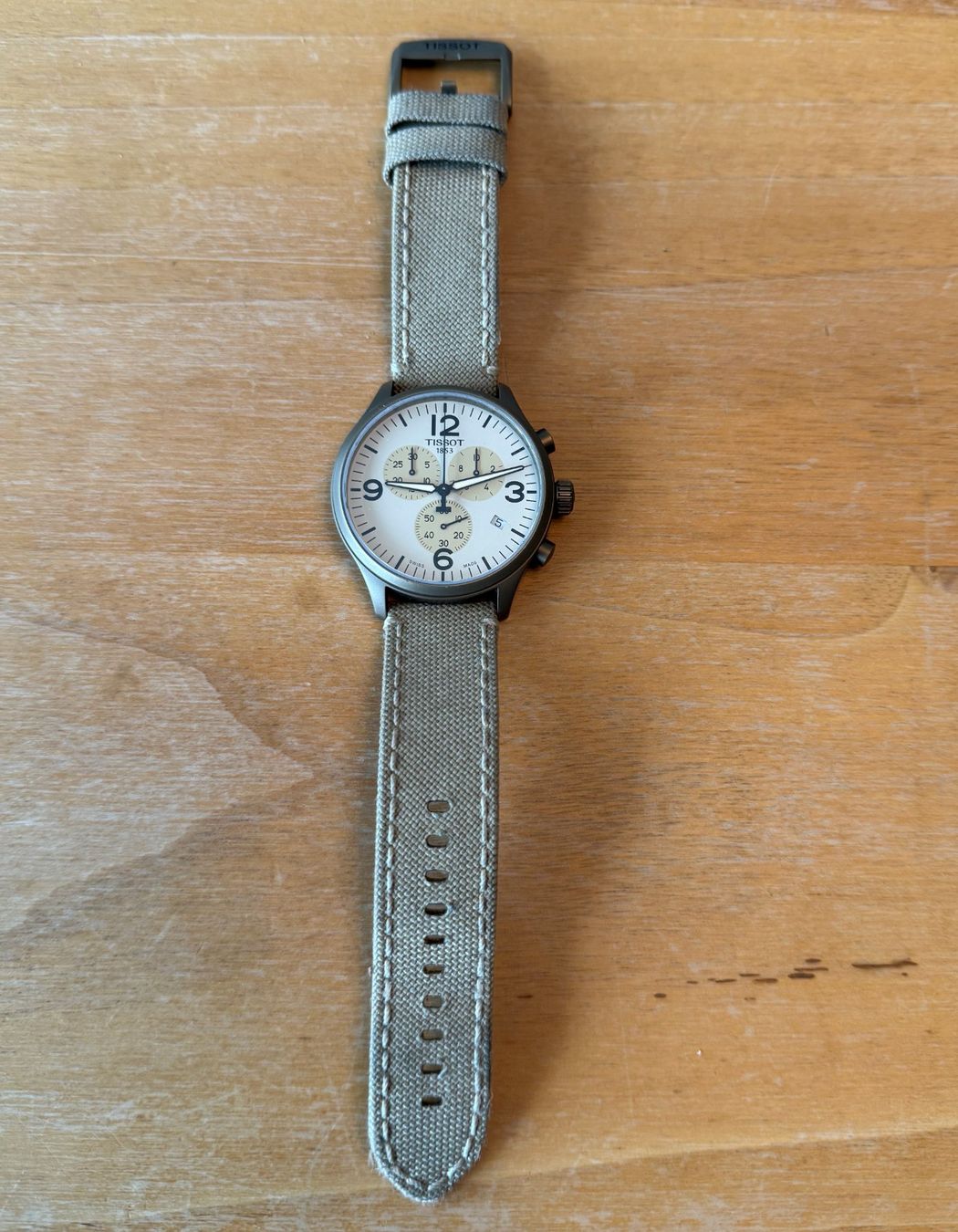 Tissot Orologi: Tissot Chrono XL beige/beige – Usato da Zollikon venduto da Mary_80 1