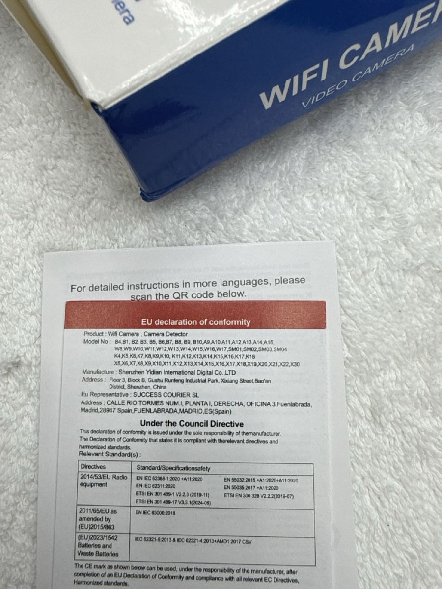 Videocamere: Mini caméra espion WiFi HD - Ne manquez rien! – Nuovo e nell'imballaggio originale da Chenens venduto da anasantos90 2