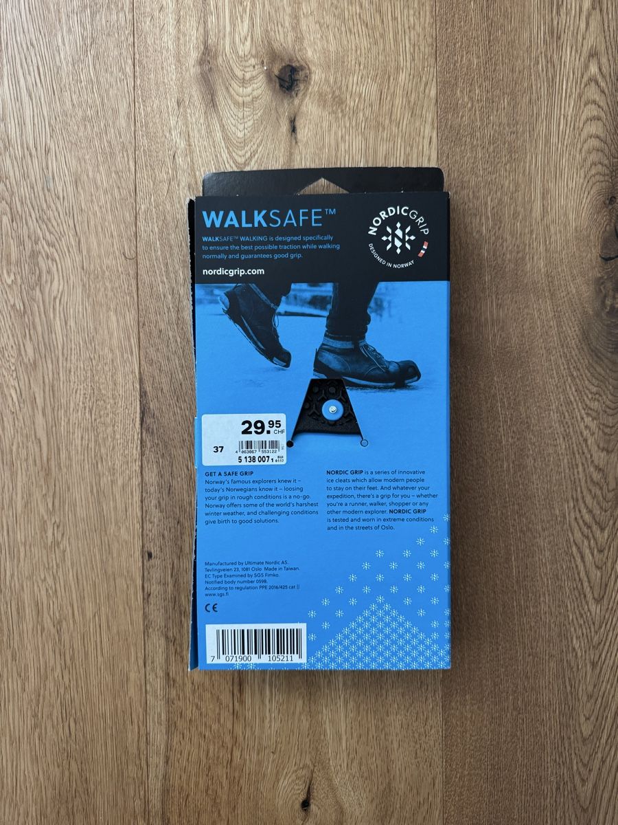 Altro in Alpinismo & Escursioni: Nordic Grip - Walksafe, Gr. M – Nuovo (secondo la descrizione) da Interlaken venduto da fbnscl 2