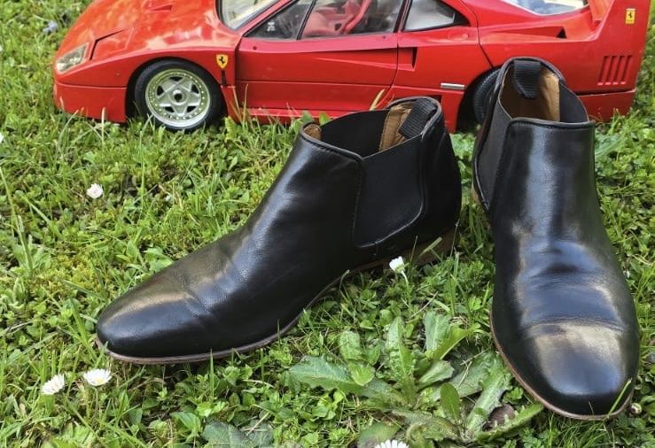 Scarpe da uomo: Bologna Construction Stiefeletten, Echtleder, Gr. 41 – Usato da Zürich venduto da thovala 7