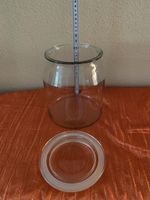 Vorratsglas mit Deckel Glas klar ca. 26 cm hoch neu