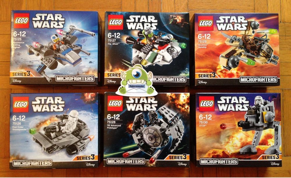 LEGO Star Wars Microfighters 3 komplett! (Neu und originalverpackt) in ...