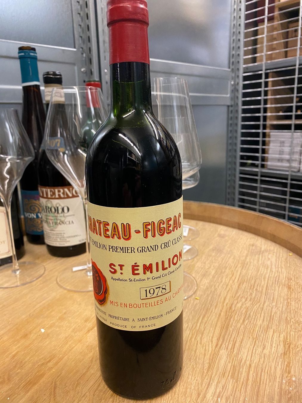 Vino: Château Figeac ST  EMILION 1978 – Nuovo (secondo la descrizione) da Zürich venduto da Smilejocker 1