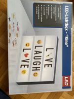 LED Boîte Lumineuse, avec lettres et symboles!