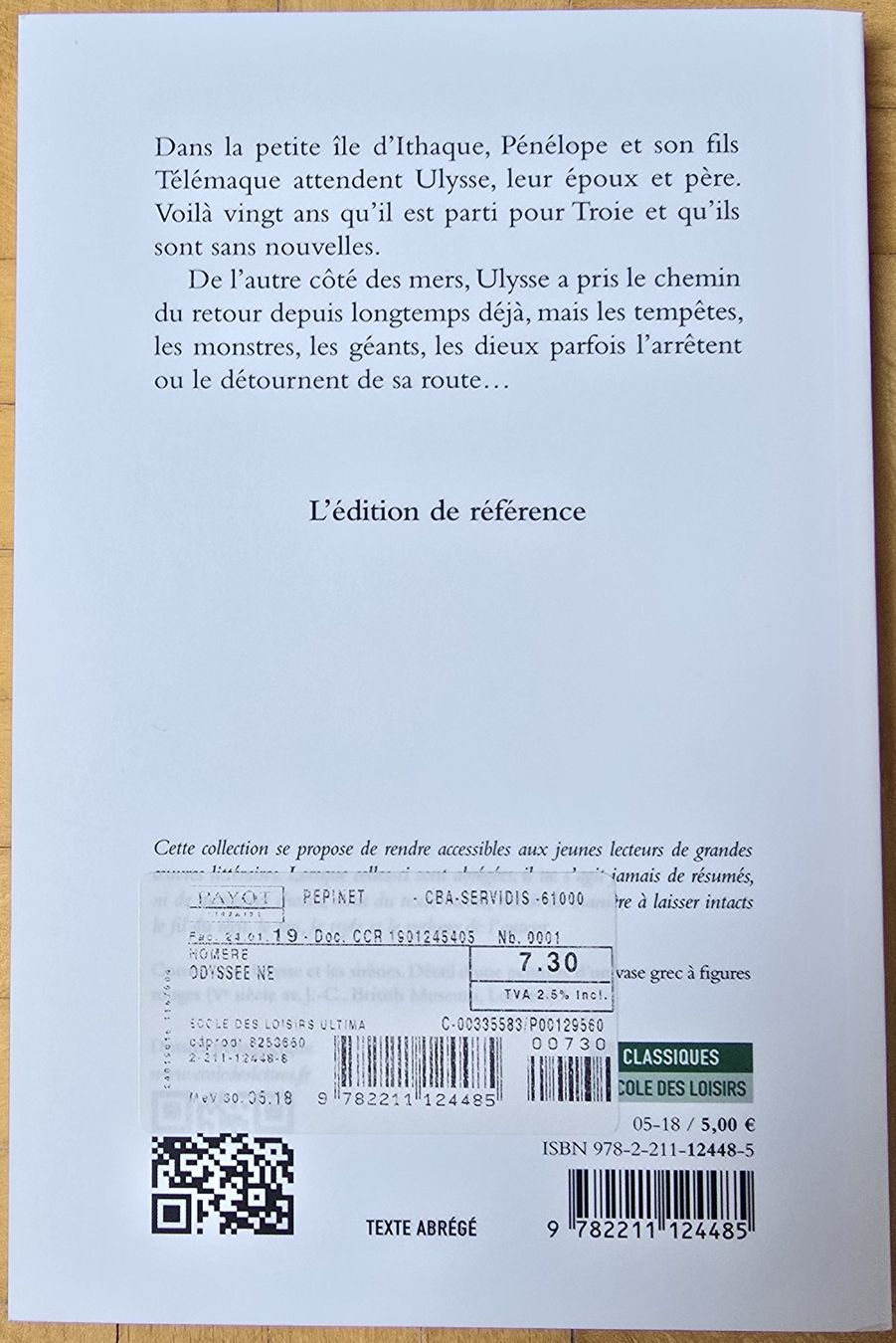 Libri: Homère : L'Odyssée (Neuf) – Nuovo e nell'imballaggio originale da Froideville venduto da xXSebastienXx 1