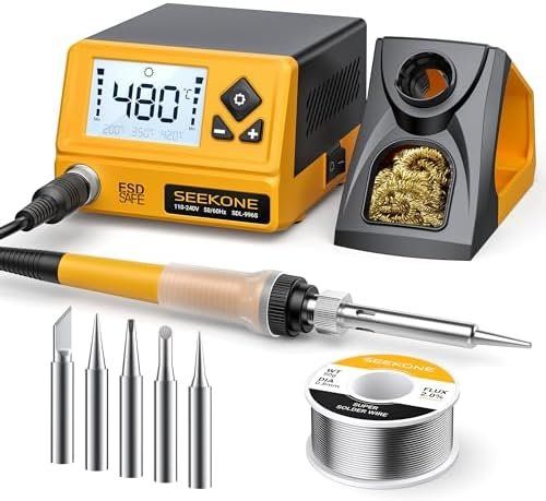 Löten & Schweissen: Lötstation 60W Profi Lötkolben Einstellbare Temperatur – Neu und originalverpackt aus Hundwil von Stallone5 1
