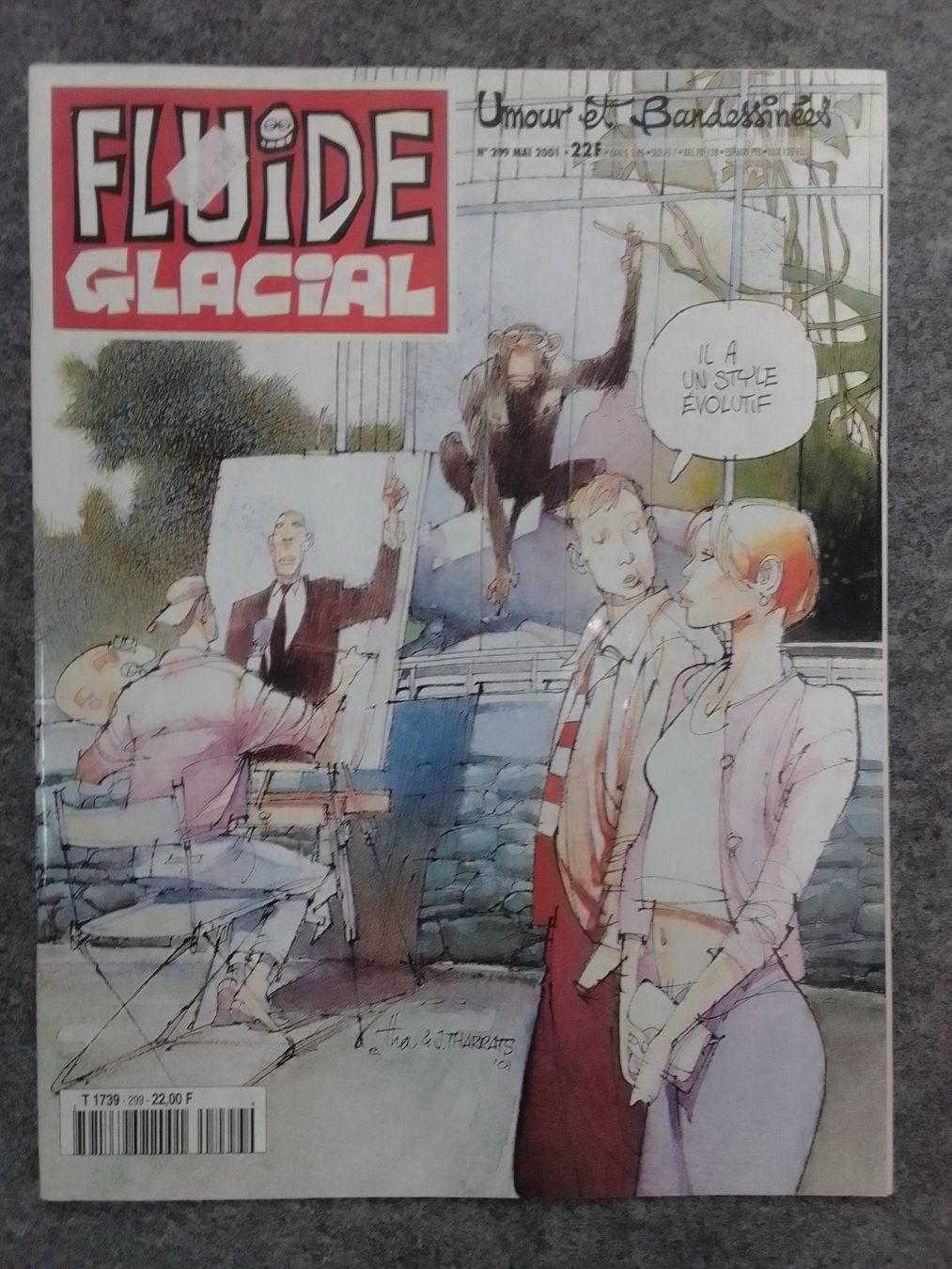 Fumetti: Fluide glacial 299 mai 2001 – Usato da Préverenges venduto da mam_629h