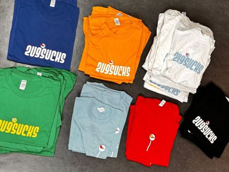 rund 40 Tshirts, Zugsucks, versch. Farben, Grössen, Kult