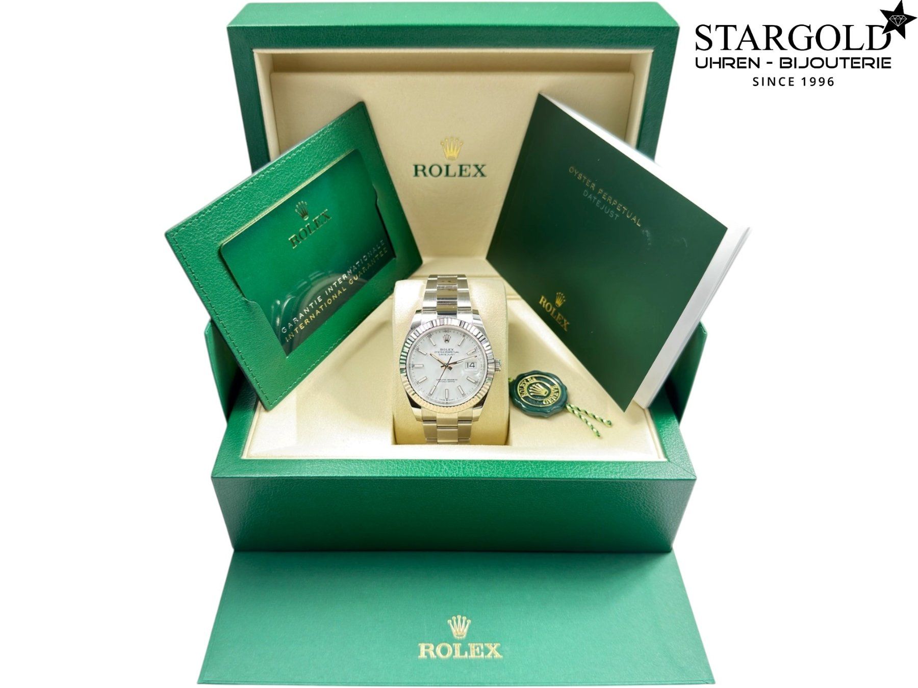 Rolex Uhren: Rolex Datejust 41 weiss - 126334 – Gebraucht aus Zürich von Stargold-Uhren 7
