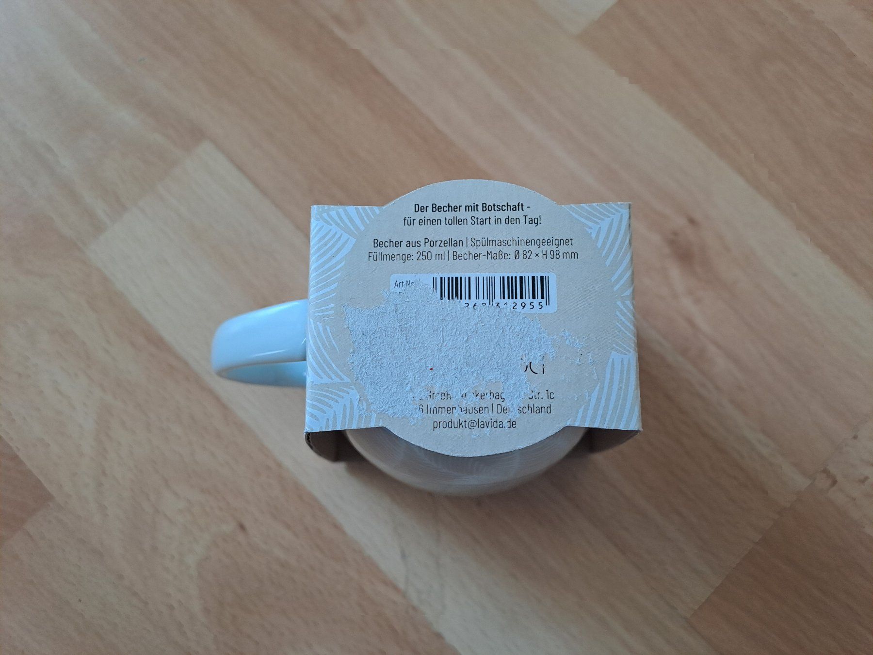 Tazze: Tasse mit Spruch, ca. 250 ml – Nuovo e nell'imballaggio originale da Hombrechtikon venduto da Rada039 2