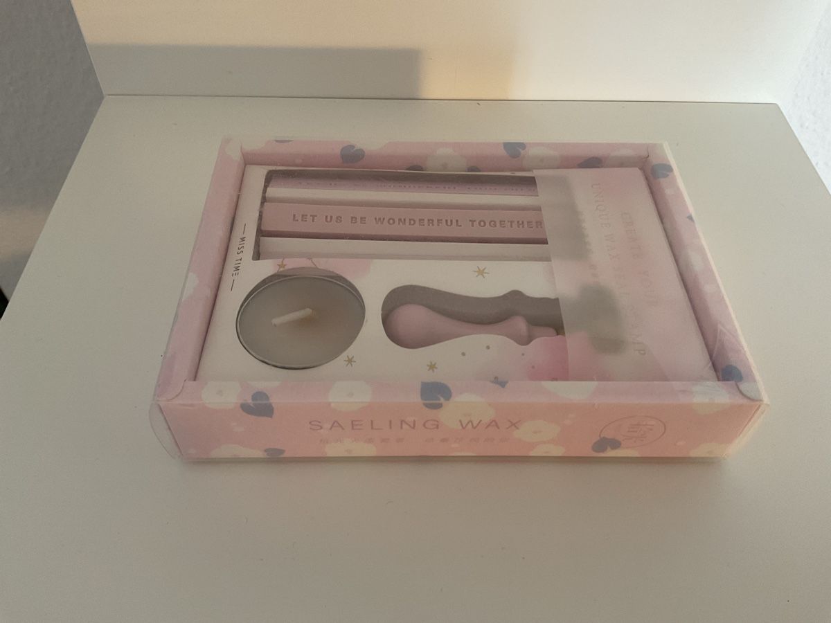 Timbri: Kit de cire à cacheter rose pastel♯☆ – Nuovo e nell'imballaggio originale da Neuchâtel venduto da ms-studio 3