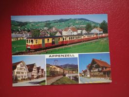Appenzell mehrbildrig mit Eisenbahn
