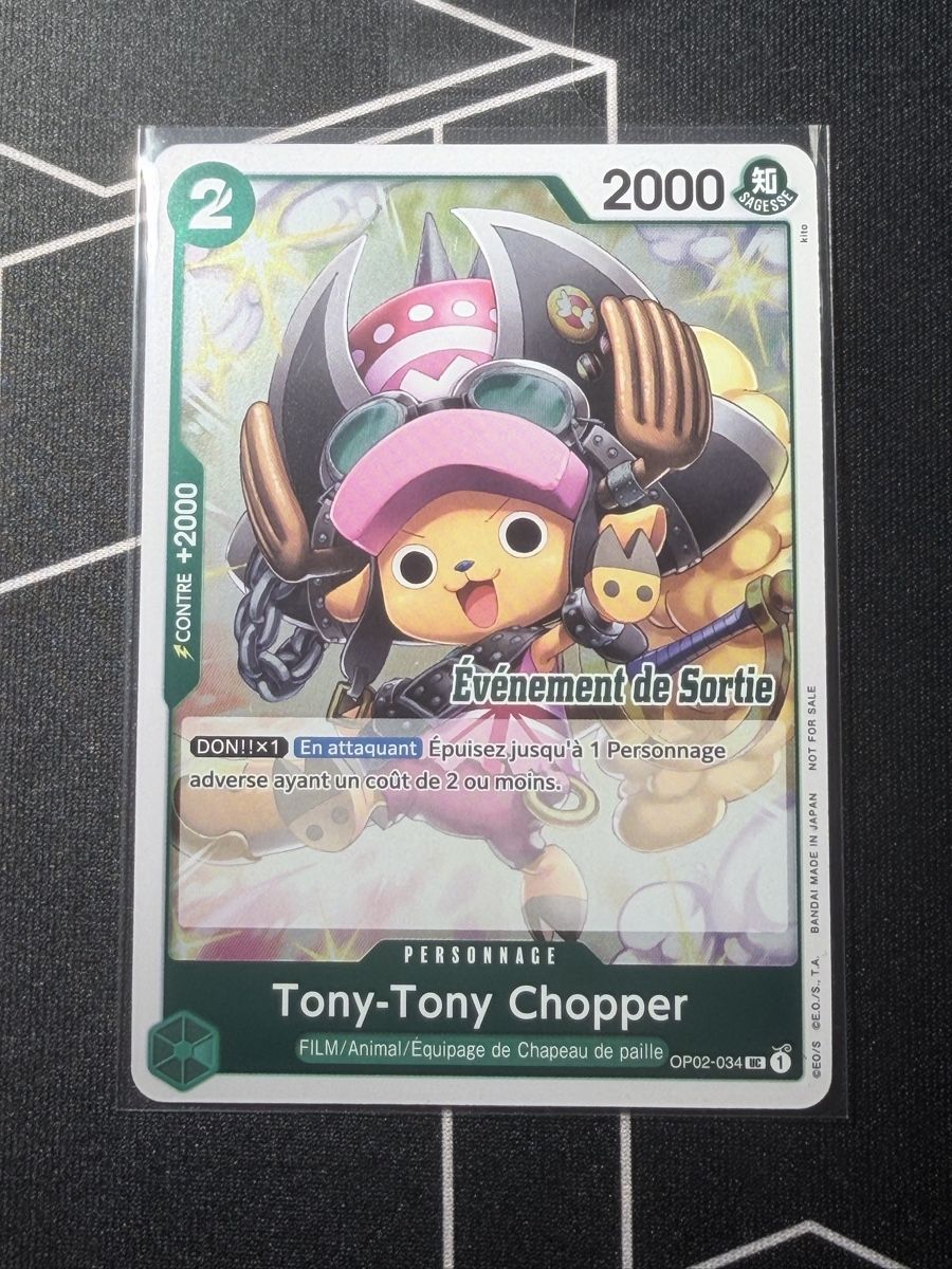 Tony Tony Chopper OP02-034 Release Event Winner One Piece NM (Gebraucht ...