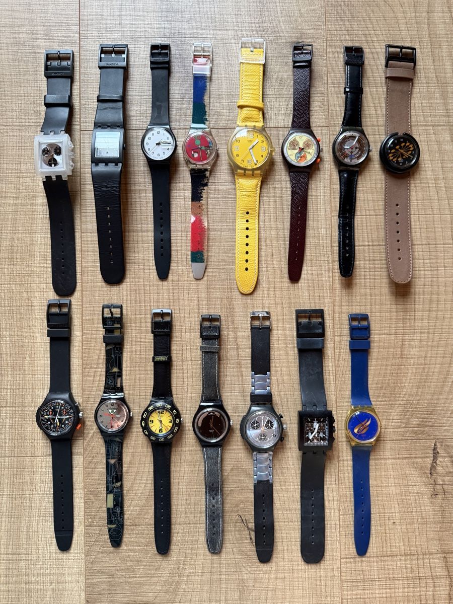 Swatch Orologi: Swatch Uhren Kollektion – Usato da Vorderthal venduto da AlpineBlue