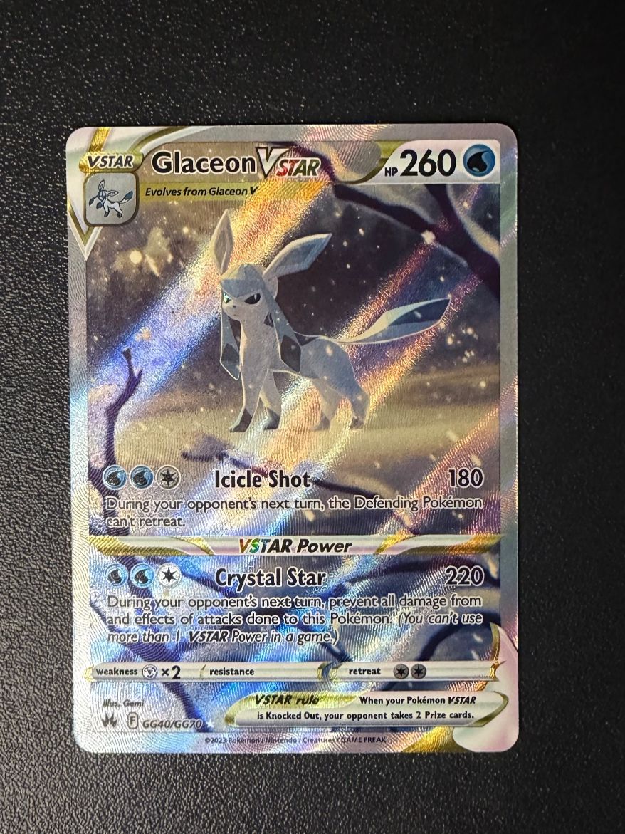 Pokémon Carte collezionabili: Glaceon VSTAR #GG40/GG70 – Nuovo (secondo la descrizione) da Niedergösgen venduto da SwissPokeCards