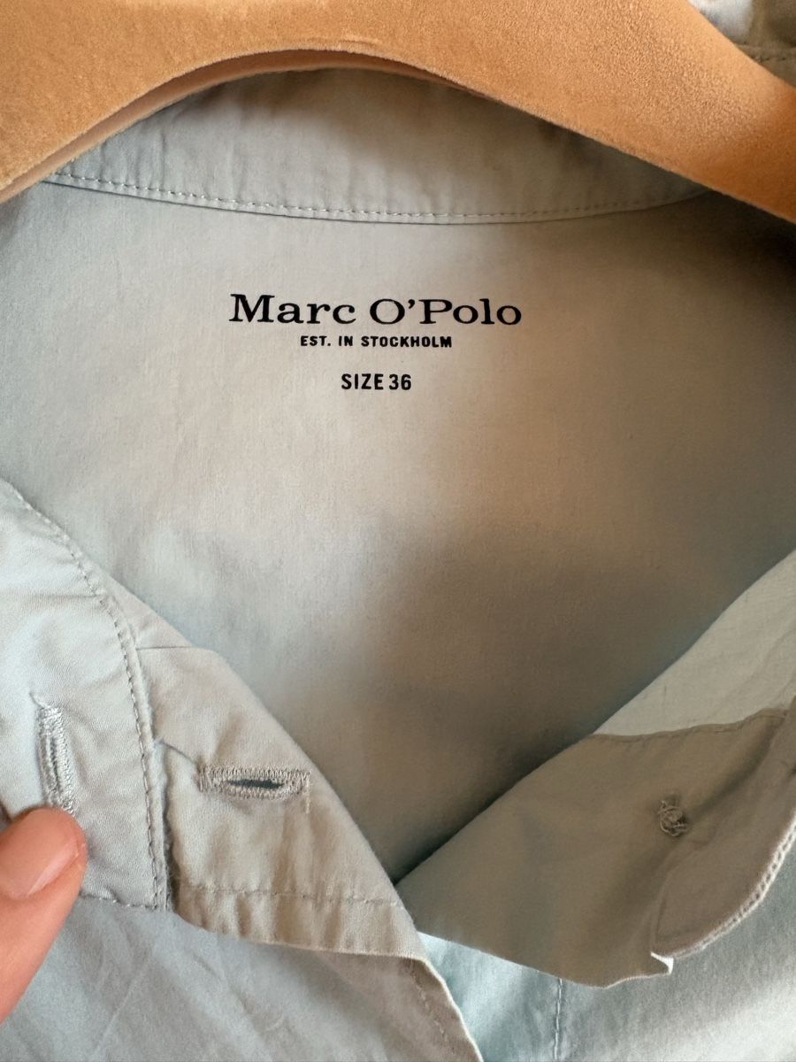 Marc O'Polo Camicette: Marc O'Polo Bluse, hellblau, Gr. 36 - – Usato da Winterthur venduto da sony-6 2