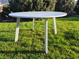 Tisch rund Grau  70cm/ Höhe 40cm (Ausstellungsmodell)