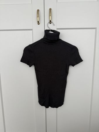 Damen Pullover grau Grösse M kurzarm