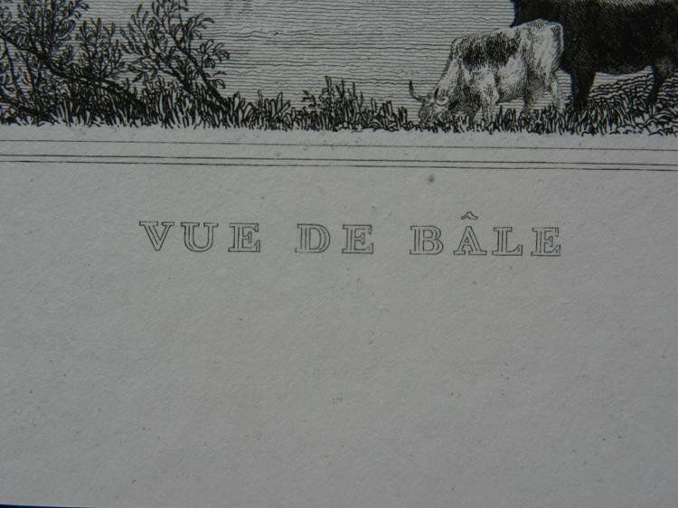 Gravures: Vue de Bâle Basel – D'occasion à Risch par Rischli15 2