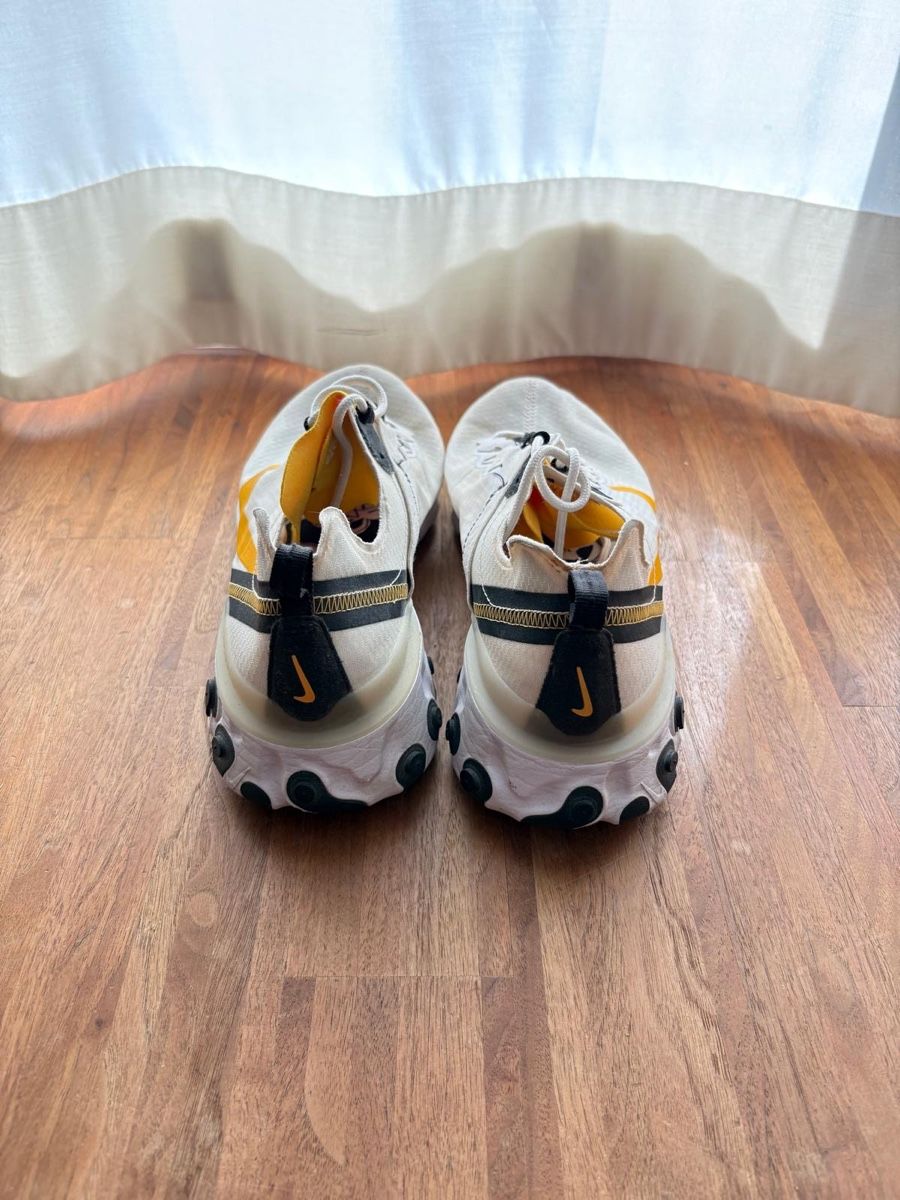 Nike Scarpe da uomo: Nike React Element 55 Schuhe weiss gelb Grösse 44 – Usato da Oberkirch LU venduto da mat_m5cj 4