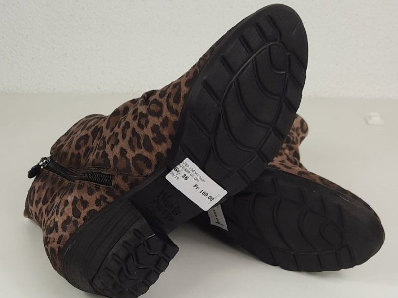 Scarpe da donna: WANDA PANDA elegante Stiefeletten Leopard Gr. 36 – Nuovo e nell'imballaggio originale da Seuzach venduto da VT-Collections1 7
