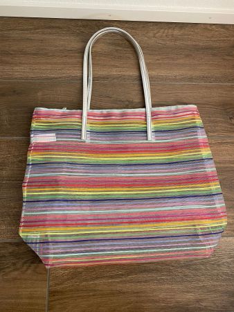 F&F Strandtasche farbig leicht ca. B 48 x H 37 x T 14 cm