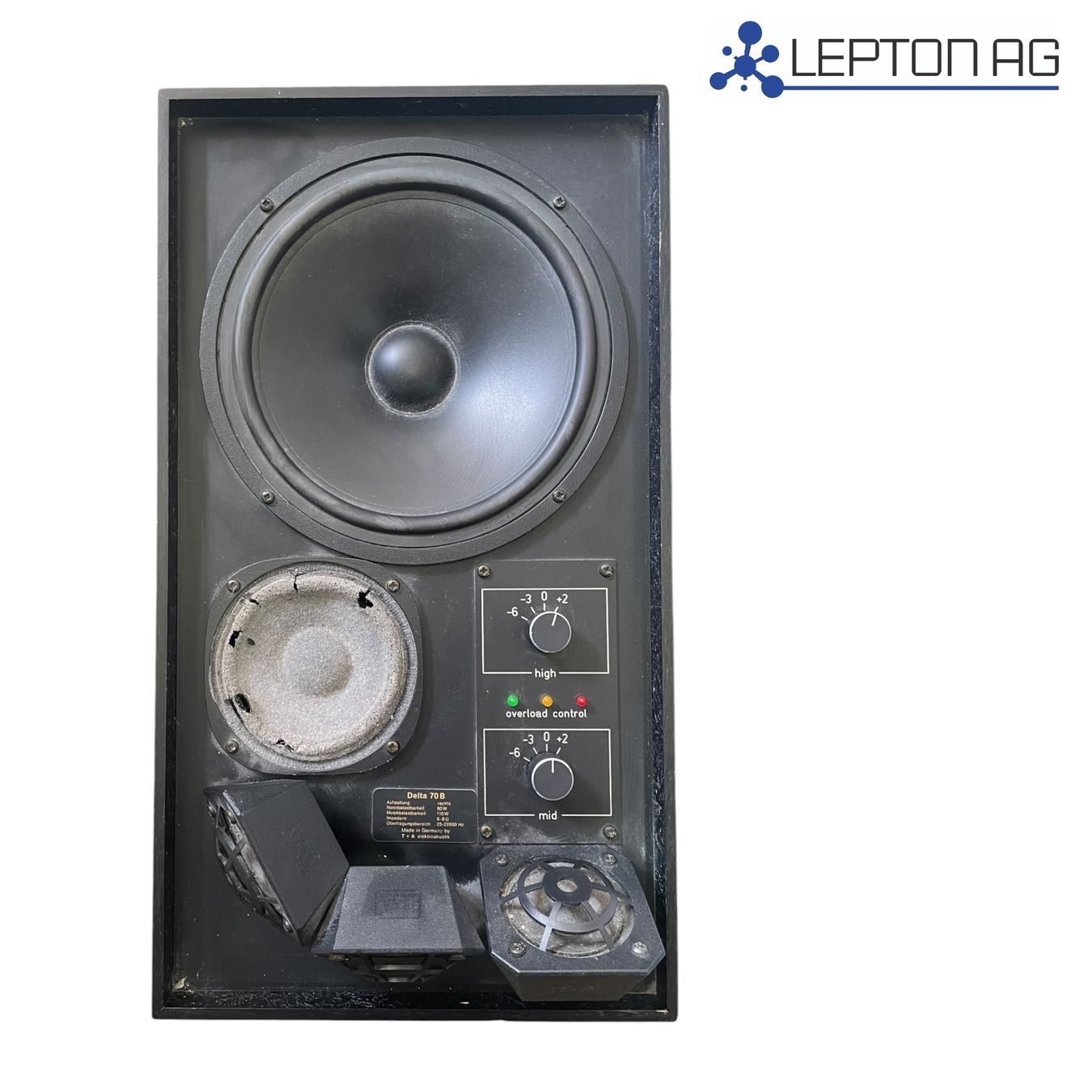 T+A Casse acustiche: T+A Elektroakustik Delta 70B Lautsprecher/2 St – Difettoso da Niederdorf venduto da LeptonAG 1