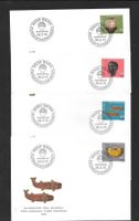 4 FDC Pro Patria 1973 Serie Einzelmarken ET 29.5.1973