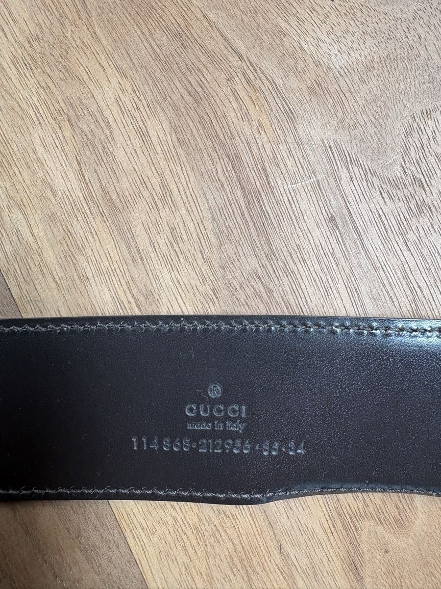 Gucci Cinture: Gucci GG Bamboo Gürtel dunkelbraun – Usato da Rüttenen venduto da Peace61 2