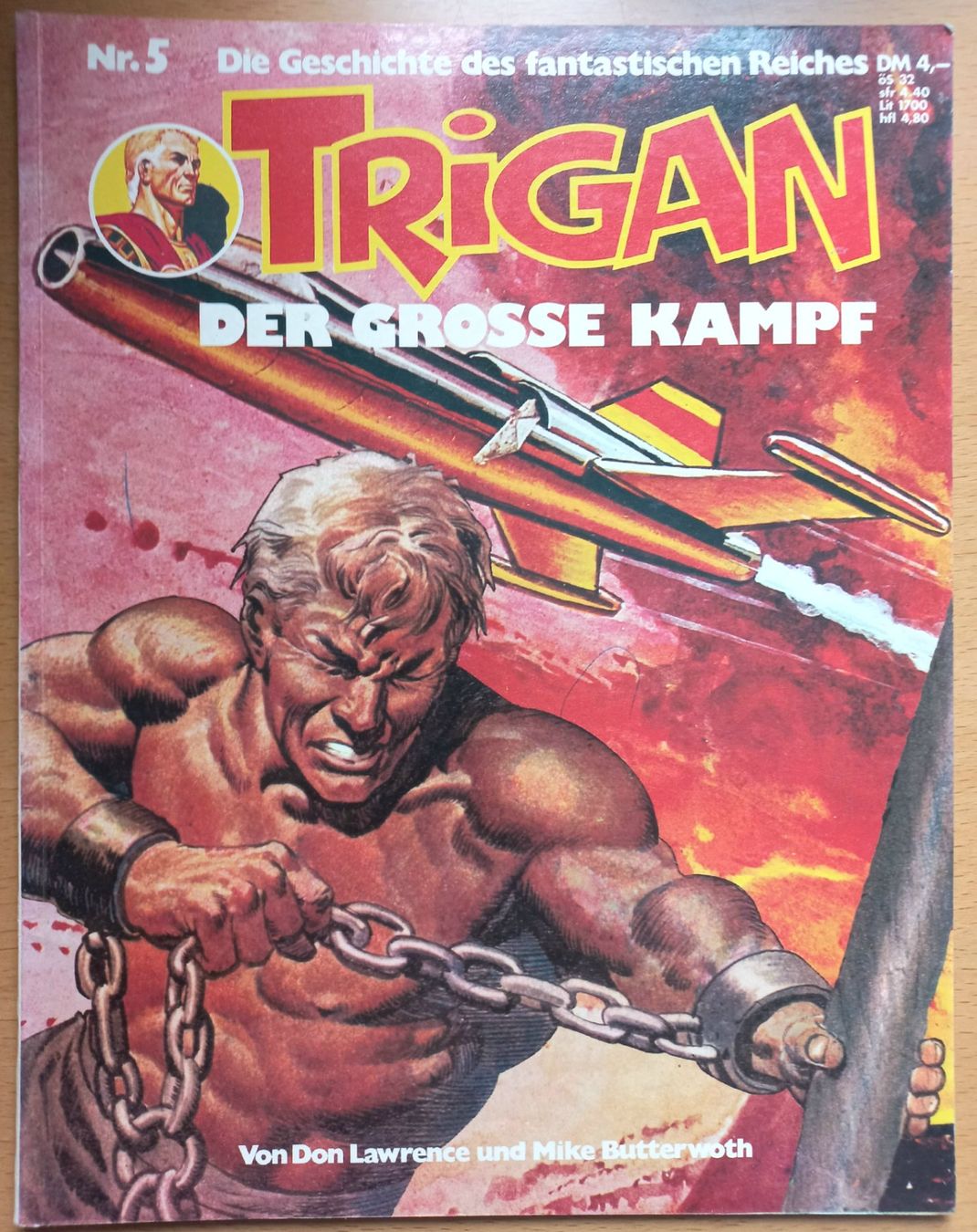 Fumetti: Comic - Trigan 5 - Der grosse Kampf – Usato da Niederuzwil venduto da lubimaja