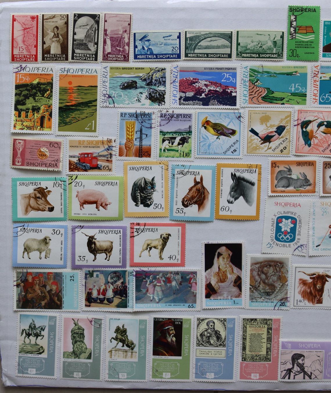 Tutti i francobolli: Briefmarken Albanien Lot 1 – Usato da Oberentfelden venduto da lakipul 1