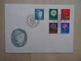Pro Juventute Brief FDC 1963 ab nur Fr. 2.--