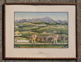 Martinelli Ulrich 1974, Appenzeller Alpaufzug, Reproduktion